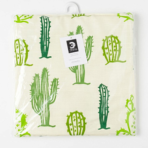 Подушка на стул 32х32см ЭТЕЛЬ Кактусы репс 130гр/м2 хлопок 000000000001185458