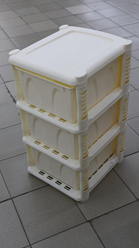 Комод универсальный Ajur 3-секционный BQ3783 000000000001190707