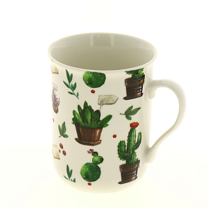 Кружка Кактусы, 400мл 000000000001179358