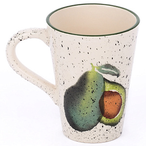 Кружка 300мл CERA TALE Авокадо глазурованная керамика 000000000001210893