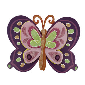 Наклейка самокл декор  из бумаги, на клеевой основе (35,5*25 см) арт.31827 000000000001183527