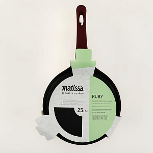 Сковорода блинная 25см РУБИН антипригарное покрытие алюминий M07463 000000000001192224