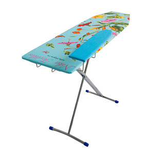 Доска гладильная 122,5х34,5смНИКА4. Выдвижная подставка под утюг.Съемный подрукавник.Розетка+удлинитель1,6м.Гладильная поверхность-фанера чехол-хлопок 000000000001014227