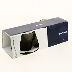 ЛУИЗ ЭКЛИПС Набор чайный 4 предмета LUMINARC стекло P1888 000000000001187615