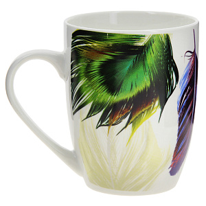 Кружка 350мл Перья M020186/R030120 фарфор 000000000001168383