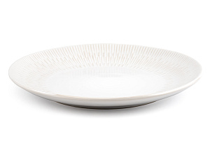 Тарелка обеденная 28см Рябь глазурованная керамика 000000000001217584
