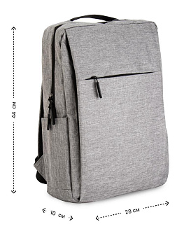 Рюкзак 44х28х10см городской ST в ассортименте полиэстер 000000000001227813