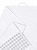 Полотенце махровое 70x130см DE'NASTIA Бордюр гусиная лапка белый хлопок 100% 000000000001219819