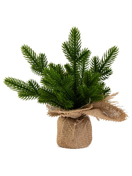 Ель искуственная 25см  литая 000000000001228776