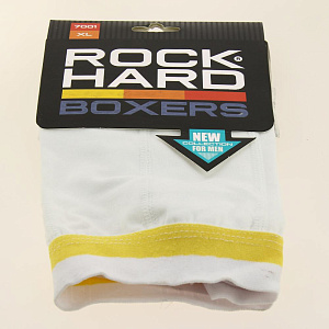 Трусы мужские Rockhard BOXERS XL белый 95%хлопок 5%эл 000000000001190417