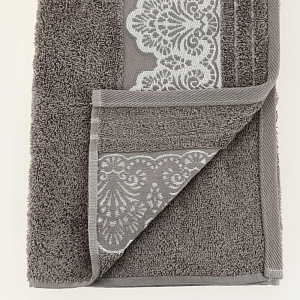 Полотенце 50х90см CLEANELLY Сальвьетта махровое плотность 460гр/м коричневый 100% хлопок ПЦ2601-3025,455 000000000001198597