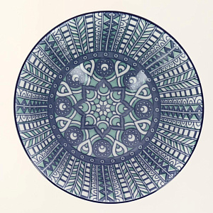 Салатник 630мл 15см Индиго фарфор HGP-W9885 000000000001201165