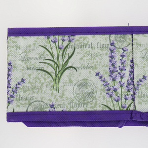 Набор органайзеров для хранения 2шт 5 секций 21x14x10см РУТАУПАК ЛАВАНДА 000000000001211977