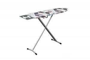 Доска гладильная 122х35см PERILLA Эвелина подставка под утюг розетка удлинитель гладильная поверхность-фанера чехол с антипригарным покрытием 000000000001205953