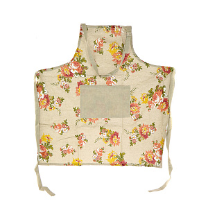 Фартук Флауэрс Arloni, оранжевый, хлопок 000000000001126554