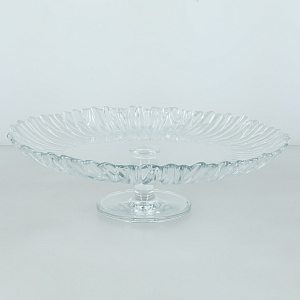 AVRORA Блюдо на ножке 31,5см PASABAHCE стекло 95832SL 000000000001212711