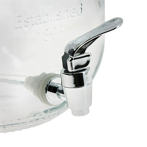 Банка для напитков 5л с краном M020131/R030198 стекло 000000000001170142