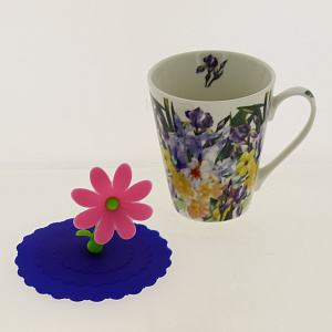 Кружка Цветы, 330мл 000000000001183407