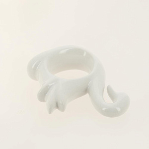 Фигура декоративная "Лебедь" белый керамика R011257 000000000001200375