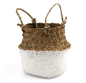 Кашпо-корзина плетеная 12см 000000000001216401