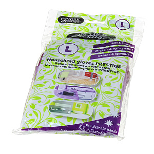 Перчатки резиновые Prestige York, размер L, резина 000000000001102887