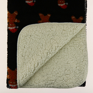 Плед160*130,ПЭ 100% печенькаR020225 000000000001176127