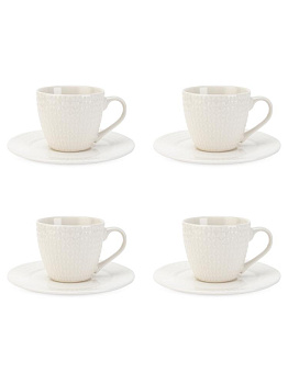 Набор чайный 8 предметов 250мл/16см Ромбы керамика 000000000001228295