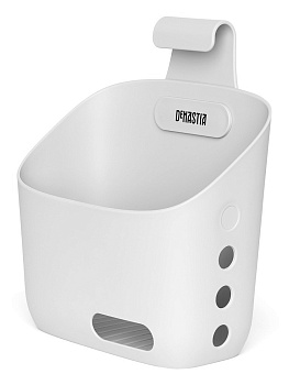 Контейнер для хранения подвесной размер-S 18,5х15,5х11,5см DE'NASTIA серый полипропилен 000000000001211574