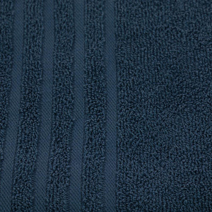 Полотенце махровое жаккард, 50х90 см, синийD100083 000000000001195784