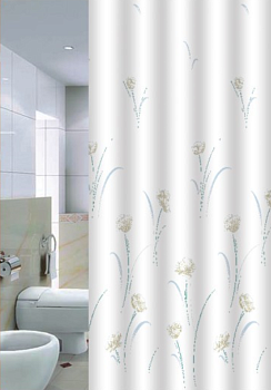 Миска 3л IDILAND Bergamo с крышкой с декором зеленый пластик 000000000001218688