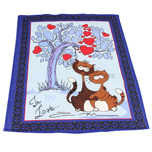 Вафельное полотенце, 47х60 см, хлопок 000000000001153210