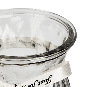 Ваза 30см Лауретта прозрачная стекло 000000000001220757