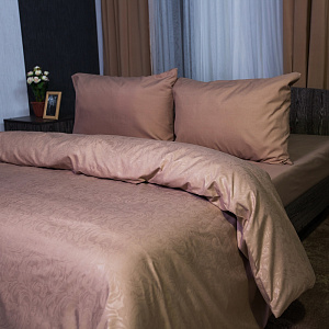 Пододеяльник DE'NASTIA 145х210см коричневый 100%Микрофибра C010315 000000000001109601