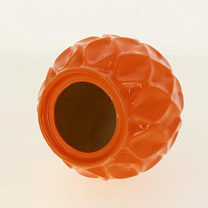 Ваза шарик №3 оранжевый 12 см ввр-24414 000000000001191985