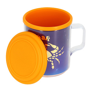 Термокружка 400мл MARTIKA Знаки зодиака с крышкой пластик VB543K 000000000001056680