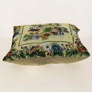 Декоративная подушка из гобелена 50х50 в ассортименте, на молнии, состав 100% п/э, внутренняя подушка наполнитель холлофайбер С 4009 000000000001192517