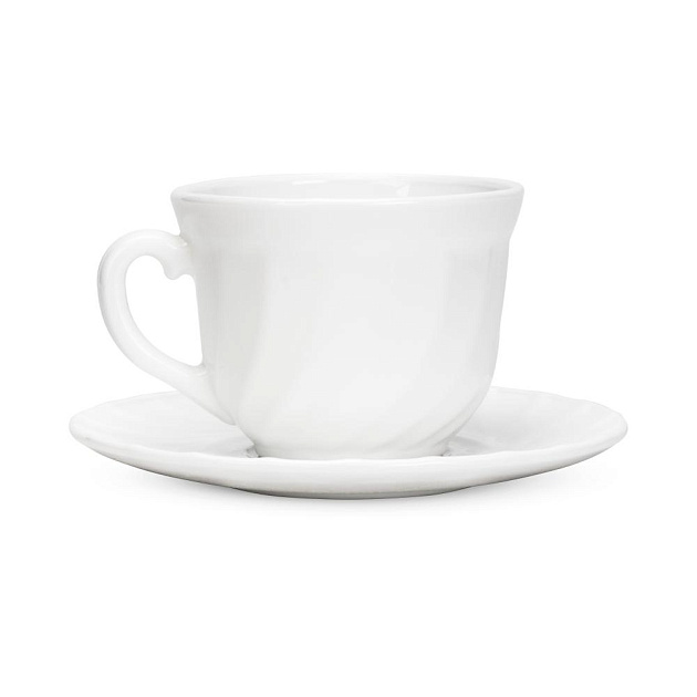 Набор кофейный 8 предметов FORA (чашка 190мл-4шт/блюдце 13,8см-4шт) W-8Z 000000000001223453