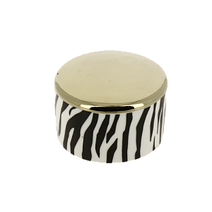Декоративная шкатулка Зебра из фарфора / 7х7х4.5см арт.79918 000000000001186017