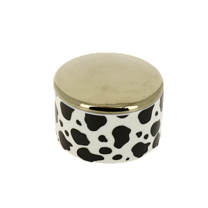 Декоративная шкатулка Леопард из фарфора / 7х7х4.5см арт.79919 000000000001186018