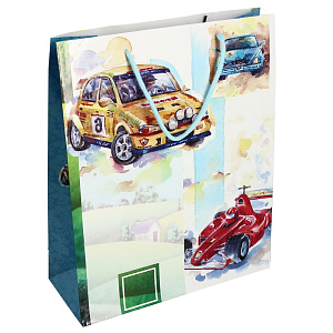 Подарочный бумажный пакет Премиум+, 32x26x15 см 000000000001036475