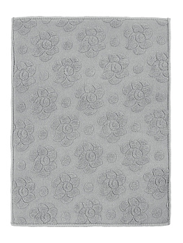 Коврик для сушки посуды 30x40см LUCKY Листья бежевый жаккард микрофибра 000000000001198061