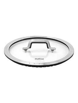 Кастрюля с крышкой 3,5л MATISSA черный нержавеющая сталь/силикон/стекло 000000000001227368