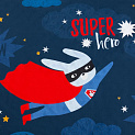 Комплект постельного белья "Этель" 1,5сп Super hero 143х215см, 150х214см, 50х70см-1шт, 100% хлопок, бязь 4702793 000000000001200163