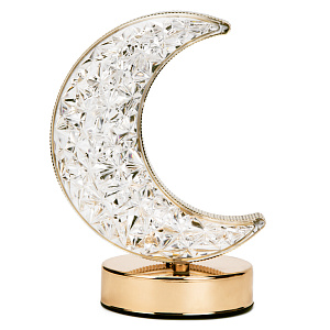 Светильник Кристаллический 19см Месяц 000000000001219415