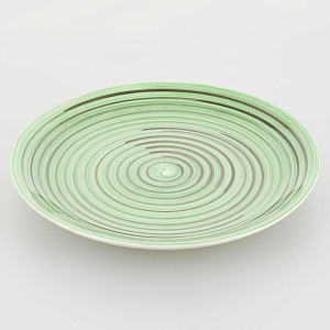 Тарелка десертная 19см ELRINGTON АЭРОГРАФ ПОЛЕВАЯ ТРАВА мелкая керамика 000000000001208398