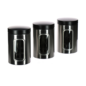 Набор контейнеров с окном Brabantia, 1,4л, 3 предмета 000000000001125267