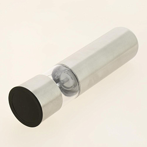 Мельница электрическая LUAZON HOME LET-002 питание от батареек серебристая пластик металл 000000000001186520