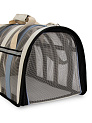 Pet carrier, 41*27*25cm, Oxford cloth, Оранжевый и голубой 000000000001231151