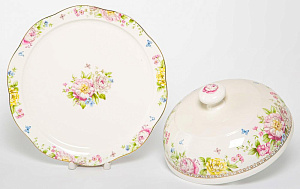 Блинница 270мл BALSFORD МЭРИДИТ с крышкой подарочная упаковка фарфор 000000000001206174