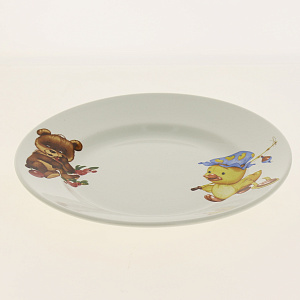 Тарелка мелкая Медвежата, 17.5 см 000000000001135915